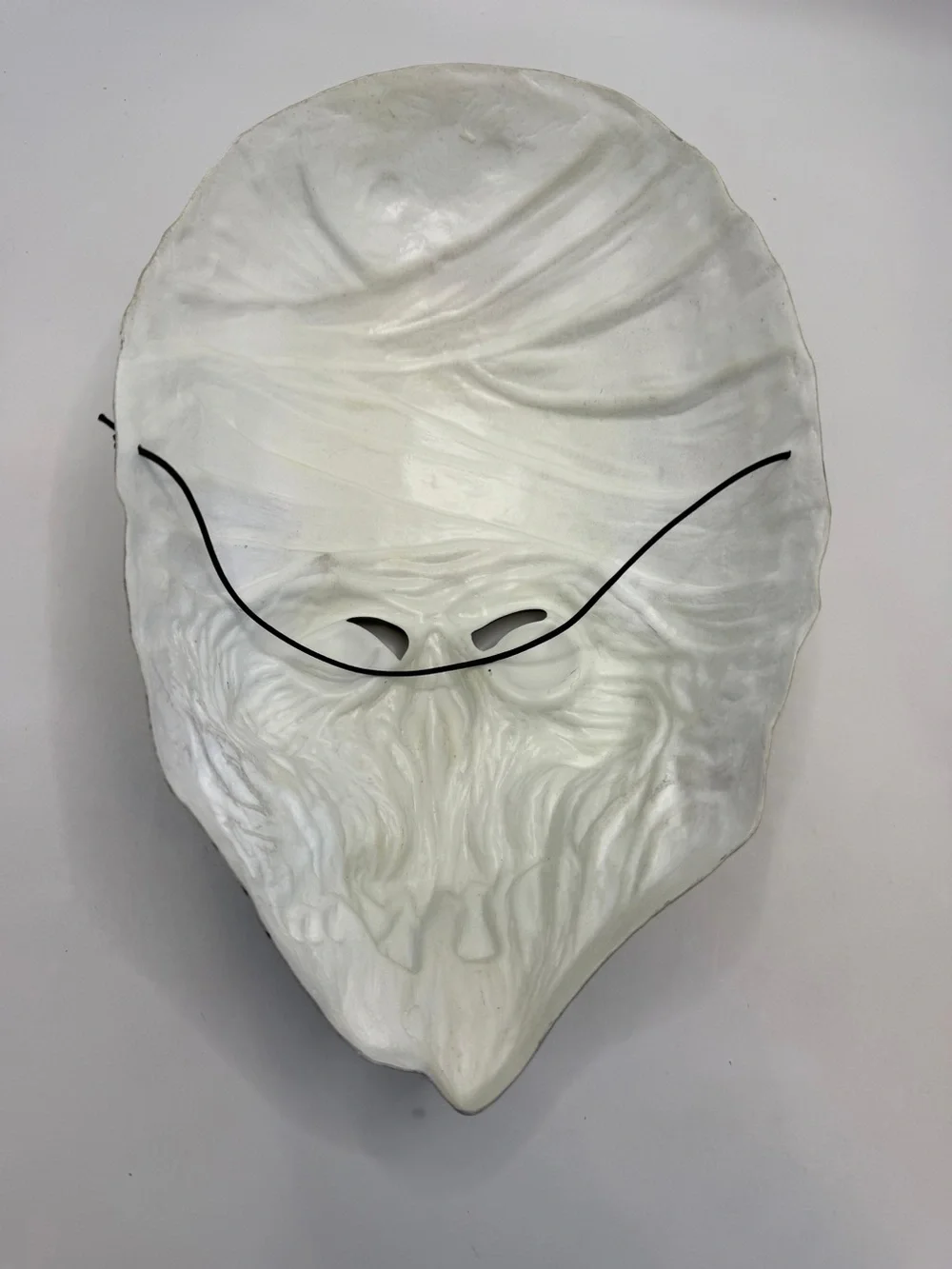 Mummy Zombie Undead Horror Mask Bulging Eyes Adult Halloween Costume Prop